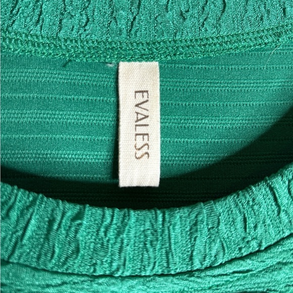 Textured Dress green Large Evaless - Picture 2 of 7